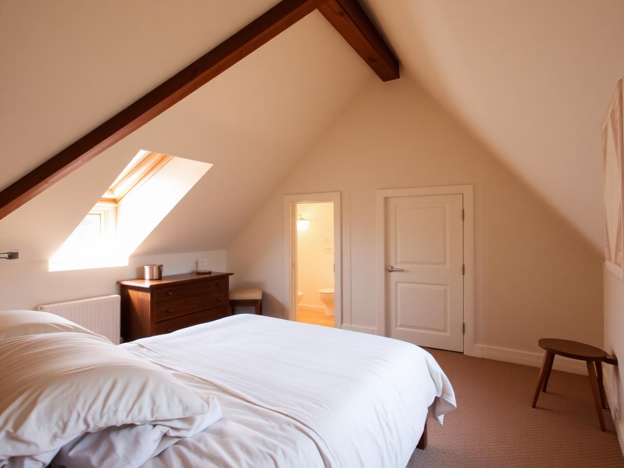 Tweepersoonskamer (zolderkamer)